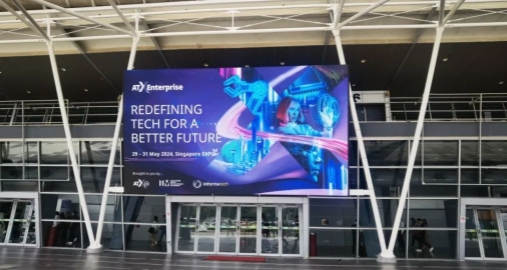 探索“新”地，，，，，，共商数智 | 腾博汇游戏官方网站智能首秀新加坡亚洲科技展